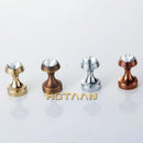 GobekUsa Crystal Chrome Wall Hook for Bathroom Robes & Clothes - Copper Material