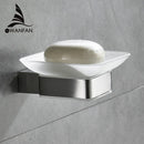 GobekUsa Black Finish Wall Mount Soap Basket Dish - Bathroom Hardware Soap Holder