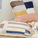 GobekUsa Embroidered Geometric Cotton Cushion Cover 45x45cm