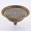 GobekUsa 8" Antique Brass Rainfall Shower Faucet Head for Refreshing Showers