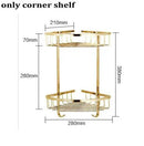 GobekUsa Golden Polished Porcelain Bath Hardware Set for Bathroom Essentials
