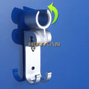 GobekUsa Aluminum Wall Mounted Hand Shower Holder Hook Bracket HIldr GobekUsa