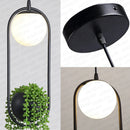 GobekUsa Black Flower Pot Pendant Lights for Home Decor, Dining, Bar & Restaurant Lighting