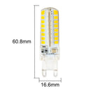 GobekUsa LED G9 Bulb 220V 3W 5W 32 64 SMD 2835 Warm White Light Replaces Halogen Lamp