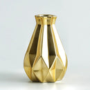 GobekUsa Ceramic Diamond Vase Modern Home Decor Living Room Decoration