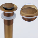 GobekUsa Antique Brass Basin Sink Drain - 6 Styles