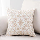 GobekUsa Aztec Embroidery Canvas Cushion Cover 45x45cm