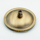 GobekUsa 8" Copper Round OverHead Rain Shower Head in Antique Brass Finish