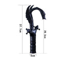 GobekUsa Black Bronze Swan Basin Faucet Dual Cross Handle Deck Mounted Bathroom Mixer