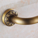 GobekUsa Antique Brass Wall Mounted Grab Bar for Bathroom Safety, 52 cm - Home Assist Handle