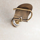 GobekUsa Brass Wall Mounted Paper Holder Bathroom Accessories Antique Finish