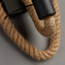 GobekUsa Hemp Rope Wall Lamp for Home and Commercial Lighting