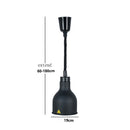 GobekUsa 250W Electric Heat Lamp Food Preservation Pendant Light