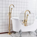 GobekUsa Gold Tub Sink Faucet with Handshower