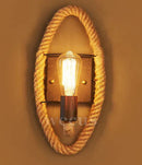 GobekUsa Hemp Rope Wall Lamp for Home & Commercial Spaces