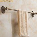 GobekUsa Antique Brass Towel Bar - Wall Mounted Bathroom Accessories