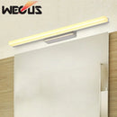GobekUsa LED Mirror Light: 40CM-60CM AC85-265V 14W Vanity Wall Lamp, Bedroom Study Decoration