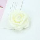 GobekUsa Foam Roses Flower Wall Home Wedding Decoration Bridal Brooch Handmade Artificial Flowers
