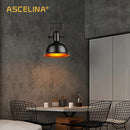 GobekUsa Industrial Pendant Light: Retro Iron Hanging Lamp for Home & Store Decor Lighting