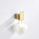 GobekUsa Brushed Gold Stainless Steel Bathroom Accessory Set: TP Holder, Towel Bar, Storage Shelf