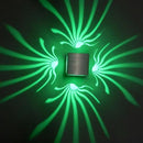 GobekUsa LED Square Aluminum Wall Lamp 3W for Home and KTV/Bar Interior Lighting