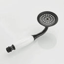 GobekUsa Antique Brass Hand Held Shower with Luxury Ceramics - Round Rainfall Faucet