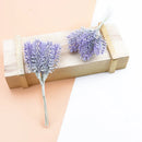 GobekUsa Lavender Foam Wreaths Home Wedding Decor Silk Flowers Bouquet