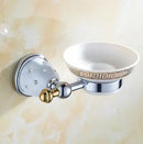 GobekUsa Bathroom Hardware Set: Toilet Paper, Roll Holder, Brush Holder, Coat Hook
