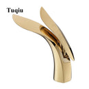 GobekUsa Gold Brass Basin Faucet | Single Handle Mixer Tap for Bathroom Sink
