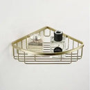 GobekUsa Brushed Gold Bathroom Hardware Set: Towel Rack, Paper Holder, Toilet Brush Holder, Hooks