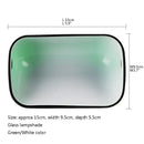GobekUsa Glass Bankers Lamp Cover | Green/White Cased Replacement Shade L15cm x W9.5cm