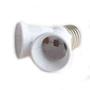 GobekUsa E27 Bulb Socket Converter - Dual E27 Splitter Adapter