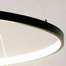 GobekUsa 60cm Circular LED Pendant Light for Dinning Living Room Lighting