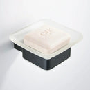 GobekUsa Black Finish Wall Mount Soap Basket Dish - Bathroom Hardware Soap Holder