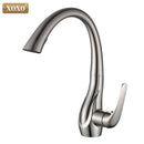 GobekUsa Golden Pull Out Kitchen Faucet Single Handle 360° Water Mixer Tap