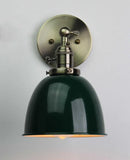 GobekUsa Industrial Black Wall Sconce 6.5'' Modern Stair Light Fixtures