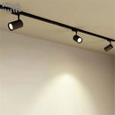 GobekUsa Ceiling Track Rail Connector Set: Black/White, Straight/Cross, 0.5m/1m, 2-Wire