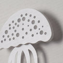 GobekUsa LED Jellyfish Wall Lamp for Modern Indoor Decor, Nordic Bedside Sconce
