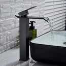 GobekUsa Gold Basin Faucet Single Level Mixer Tap Hot Cold Water Bathroom Sink Tap