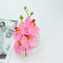 GobekUsa Artificial Butterfly Orchid Bouquet Silk Flowers for Home Wedding Decoration Bouquet
