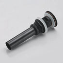 GobekUsa Brass Black Vessel Sink Pop Up Drain Stopper With Overflow – HJ-0618H