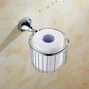 GobekUsa Brass & Crystal Bathroom Set: Towel Rack, Bar, Paper Holder, Soap Dish