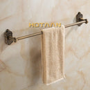 GobekUsa Antique Brass Towel Bar - Wall Mounted Bathroom Accessories