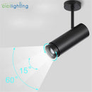GobekUsa Adjustable Focus Industrial Black Track Spotlights