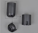 GobekUsa E27 Lamp Bulb Holder Fitting, Black/White, 110v-220v Lighting Accessory