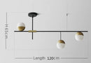 GobekUsa Glass Ball Pendant Lights for Modern Luxury Living Room and Restaurant