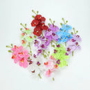 GobekUsa Artificial Butterfly Orchid Bouquet Silk Flowers for Home Wedding Decoration Bouquet
