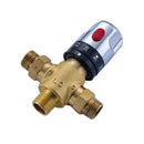 GobekUsa Brass Thermostatic Shower Mixer Valve Cartridge, G1/2 Standard