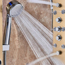 GobekUsa LED Rain Shower System with Swivel Massage Jet and Bidet Sprayer