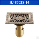 GobekUsa Antique Brass Square Shower Floor Drain Strainer Grate - HJ-8702S